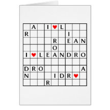 I♥LEANDRO GREETING CARDS