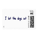 I Let The Dogs Out postage