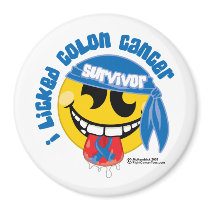 I Licked Colon Cancer magnets