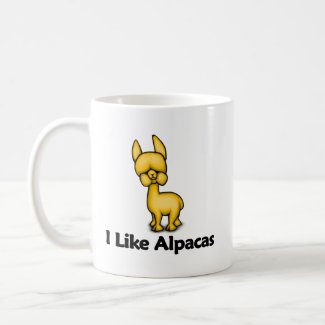 I Like Alpacas mug