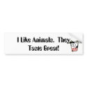 I Like Animals. They Taste Great! bumper stickers by george_holton I Like Animals. They Taste Great! bumper stickers