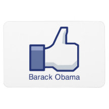 I LIKE BARACK OBAMA MAGNETS