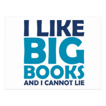 I Like Big Books and I Cannot Lie Post Cards