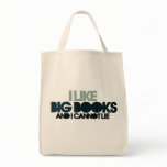 I Like Big Books Tote Bag