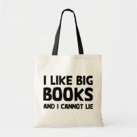 I Like Big Books Budget Tote Bag