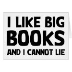 I Like Big Books Cards I Like Big Books Cards