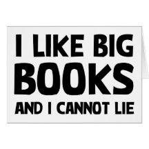 I Like Big Books Cards