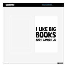 I Like Big Books Decals For Kindle Fire