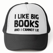 I Like Big Books Mesh Hat