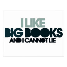 I Like Big Books Post Cards