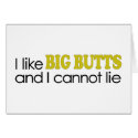 I Like Big Butts cards