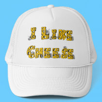 I like cheese hat hats