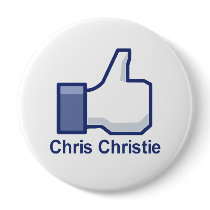 I LIKE CHRIS CHRISTIE buttons