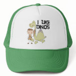 I Like Dinos - Boy Tshirts and Gifts Hats
