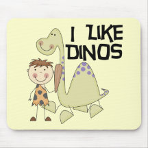 I Like Dinos - Boy Tshirts and Gifts Mouse Pad