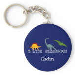 I Like Dinosaurs Key Chains