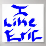 I like eric print