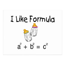 I Like Formula Post Cards