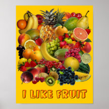 I like Fruit Posters