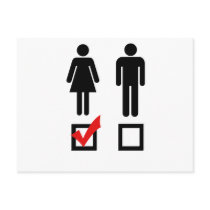 I Like Girls T-shirt postcards by gay_pride I Like Girls T-shirt postcards