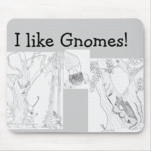 I like Gnomes! Mousepad