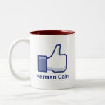 I LIKE HERMAN CAIN COFFEE MUG