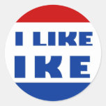 I Like Ike Stickers