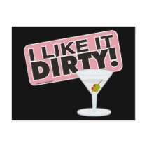 I Like it Dirty Postcards