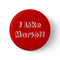I Like Mario!! Button Logo by jack2001 I Like Mario!! Button Logo
