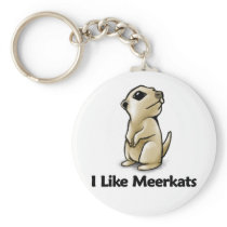 I Like Meerkats keychains