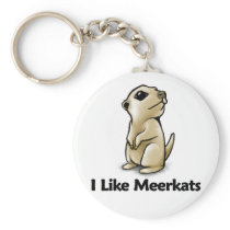 I Like Meerkats keychains