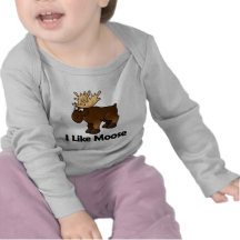 I Like Moose Tshirt