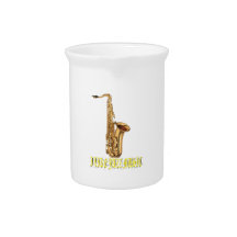I Like Music Jazz Drink Pitchers