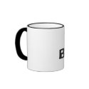 I Like My Coffee, BLACK mugs