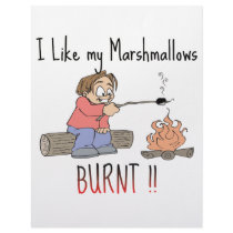 I like my mashmallows burnt letterhead