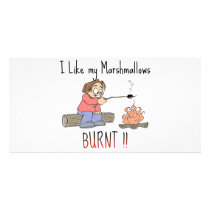 I like my mashmallows burnt photo cards by thecamperslife I like my mashmallows burnt photo cards