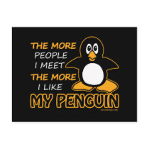 I Like My Penguin Postcards