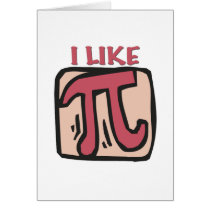 I like pi card