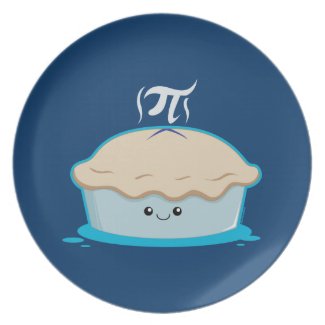 I Like Pi Dinner Plate