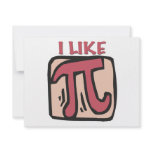 I like pi invitations