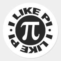 I Like Pi Sticker