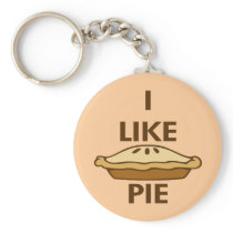 I Like Pie Key Chains