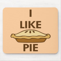 I Like Pie Mouse Pads