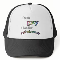 I like Rainbows Mesh Hat