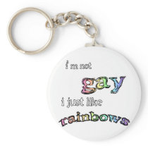I like Rainbows Keychains