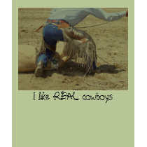 I like REAL cowboys t-shirts