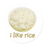 I Like Rice stickers
