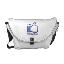 I LIKE ROMNEY RYAN -.png Messenger Bag