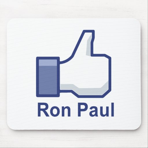 I LIKE RON PAUL MOUSE PADS