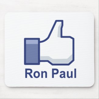 I LIKE RON PAUL mousepad